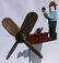 Woodchopper Folk Art whirligig. - 4