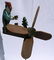 Woodchopper Folk Art whirligig. - 9