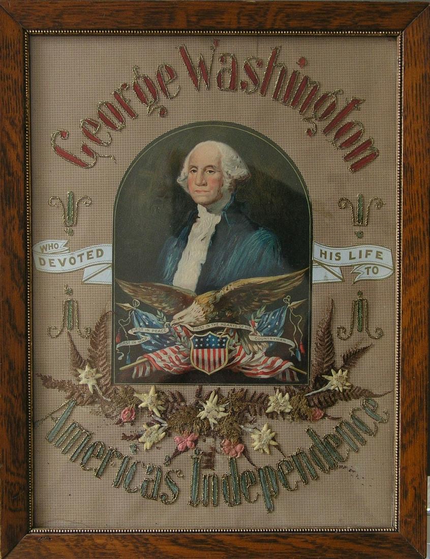 George Washington: Stunning Needlework (1 of 3)