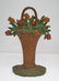 Tulip Flowers in Basket Cast Iron Hubley Doorstop