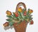 Tulip Flowers in Basket Cast Iron Hubley Doorstop - 4
