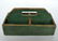 Early American Painted Wood Work Tray
