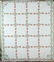 40's Love Apple Floral Applique Antique Quilt