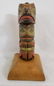 Totem pole lamp base ca 1950"s