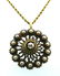 ANTIQUE 14k Yellow Gold, Natural Pearl & Diamond