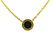 BVLGARI Italy 18k Yellow Gold & Onyx Necklace Modern - 2