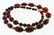 GORGEOUS Silver & Polished Garnet Necklace Circa 1900s! - 2