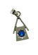 CHARMING Platinum & Sapphire Charm/Pendant Circa 1930!
