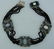 Antique 3 CAMEO MEDALLIONS on 5-STRAND GARNET BEAD - 3