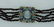 Antique 3 CAMEO MEDALLIONS on 5-STRAND GARNET BEAD - 5