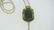 UNIQUE C.1950 VINTAGE CARVED JADE PENDANT 14K YELLOW - 5