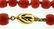 ELEGANT Victorian Mediterranean Coral Bead Necklace - 2