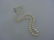 BEAUTIFUL PEARL NECKLACE STRAND 10K WHITE GOLD CLASP - 4