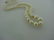 BEAUTIFUL PEARL NECKLACE STRAND 10K WHITE GOLD CLASP - 7