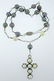 Sterling Silver Tahitian Pearl Cross Necklace - 3