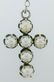 Sterling Silver Tahitian Pearl Cross Necklace - 6