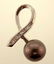 14k White Gold Diamond Tahitian Pearl Pendant