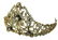 YELLOW GOLD DIAMOND AND RUBIES PERSIAN TIARA - 2