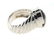 LOVELY 18k White Gold, Citrine & Amethyst Ring! - 3