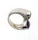 LOVELY 18k White Gold, Citrine & Amethyst Ring! - 4
