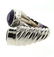 LOVELY 18k White Gold, Citrine & Amethyst Ring! - 6