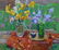 Oil painting Irises Tepeta Miacheslav
