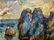Oil painting In the bay Lebedev V. V. - 2