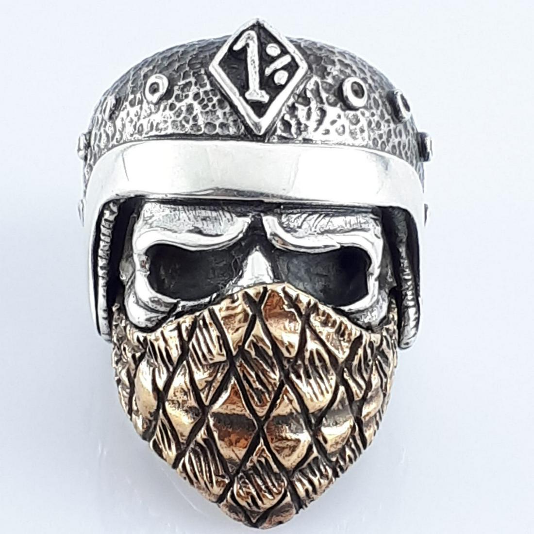 925 Sterling Silver - Ring: Ring Gender : Men/Women Material : 925 Sterling Silver Weight : 1,01 ozt. / 31,5 gr Size : US:10½ , EU:63.4 , UK:U , D:20.5 mm Free resizing on demand Will be shipped with a g