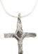 FINE MEDIEVAL CHRISTIAN CROSS NECKLACE 9th CENT JEWELRY - 2