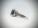 925 SS Sz 7 Leaf Designed Ring w Pale Purple Amethyst - 2