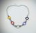 Beaded Jade Necklace w Multicolored Jade's, Amethyst &