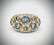 Blue Topaz Sz 7 Ring