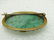 Antique 14kt Carved Jade Brooch, Seed Pearls, Enameled - 8