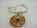 Vintage 14kt Two-Tone Jade Disc Necklace, 20", Signed - 6