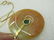 Vintage 14kt Two-Tone Jade Disc Necklace, 20", Signed - 8