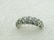 Vintage 14kt Diamond Band Ring, 54 Diamonds, Sz. 6, - 5