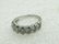 Vintage 14kt Diamond Band Ring, 54 Diamonds, Sz. 6, - 7
