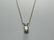 14kt Diamond Solitaire Necklace, .33 ctw, 15", 1.12 gr. - 4