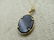 14kt Mosaic Opal Necklace, Onyx Background, 18", 2.72 - 8
