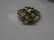 Vintage 14kt Opal Ring, Floral Setting, 1960's, sz. - 2