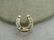 14kt Diamond Horseshoe Necklace Floating Solitaire, - 11