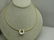 14kt Diamond Horseshoe Necklace Floating Solitaire, - 3