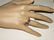 14kt Gold Multi Stone Ring, 9 Marquise Amethyst Stones, - 5