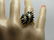 10kt Blue Marquise Spinel Ring With Diamonds TCW of 1.7 - 8
