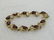 Vintage 14kt Garnet Tennis Bracelet, Appx. 11.25 TCW,