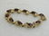 Vintage 14kt Garnet Tennis Bracelet, Appx. 11.25 TCW, - 2