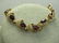 Vintage 14kt Garnet Tennis Bracelet, Appx. 11.25 TCW, - 4