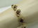 Vintage 14kt Garnet Tennis Bracelet, Appx. 11.25 TCW, - 7