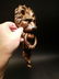 Cast Iron Lion Door Knocker w Hook - 11