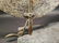 Folk Art Wood & Metal Rooster Weathervane - 6